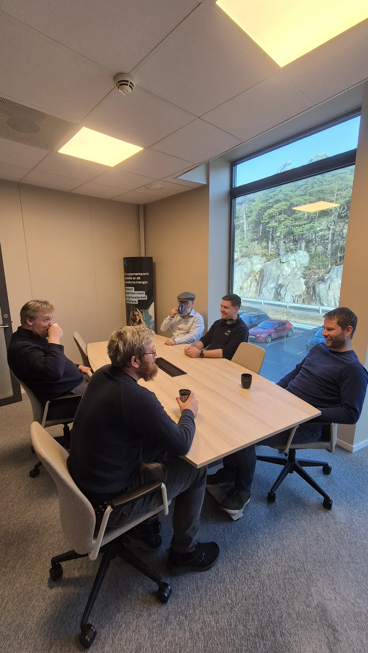 Det nye møterommet hos Digiserv